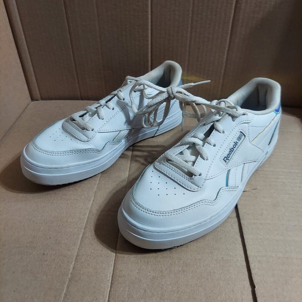 Reebok Classic Club MEMT Women's US 8 White Leather Sneaker Shoes